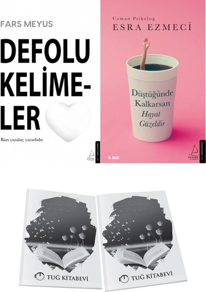 Defolu Kelimeler ve Düştüğünde Kalkarsan Hayat Güzeldir + Hediyeli