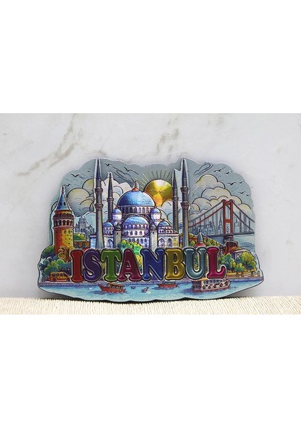 Bfs Silikon Istanbul Temalı Magnet ALK4343