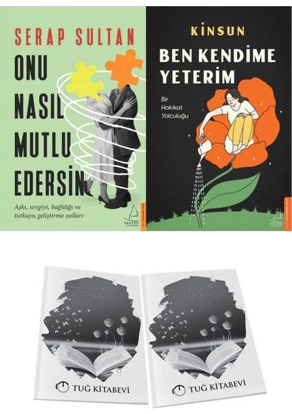 Onu Nasıl Mutlu Edersin ve Ben Kendime Yeterim + Hediyeli