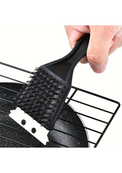 Izgara Tel Temizleme Fırçası ve Mangal Barbekü Fırçası 2'li Set fiyatları