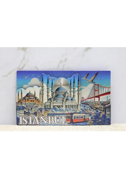 Bfs Silikon Istanbul Temalı Magnet ALK4348