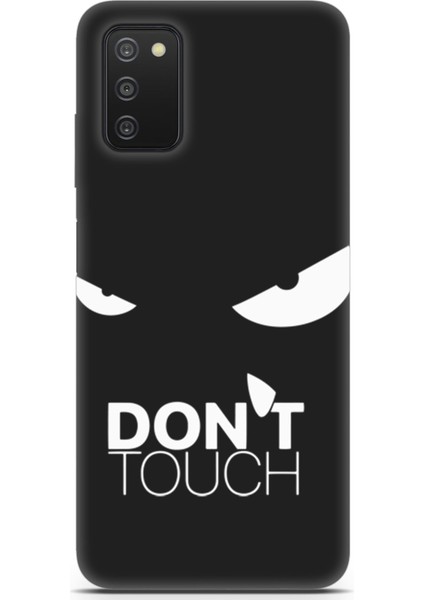 Samsung Galaxy A03S Uyumlu Minima 2 Arka Kapak Sakın Dokunma