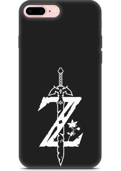 Apple iPhone 7 Plus Uyumlu Minima 8 Silicone Zelda Frp