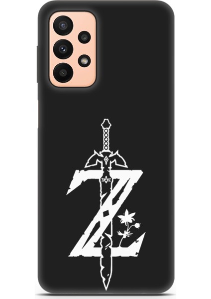 Samsung Galaxy A23 4g Uyumlu Minima 8 Baskılı Kapak Zelda Frp