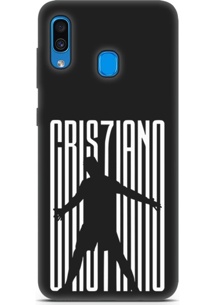 Samsung Galaxy A20 Uyumlu Minima 6 Silicone Ronaldo 7