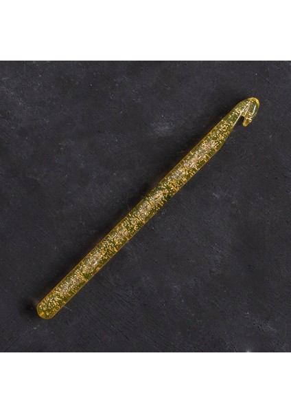 Champagner 9mm 15CM Plastik Simli Yün Tığ - 4 fiyatları
