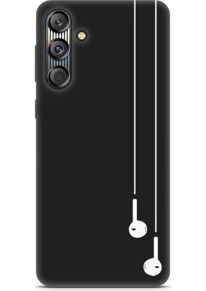 Samsung Galaxy M55S Uyumlu Minima 9 Kab Beyaz Kulaklık