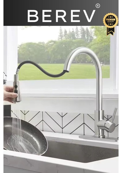Inox Spiralli Mutfak Bataryası Inox Mutfak Dekor Musluk fiyatları