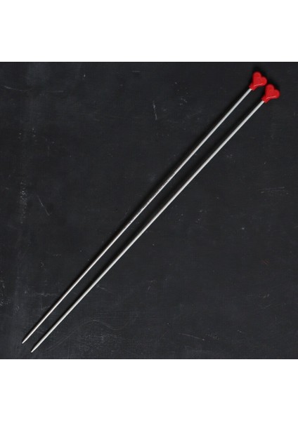 Addı Kalpli 3.25MM 40CM Klasik Alüminyum Örgü Şişi fiyatları