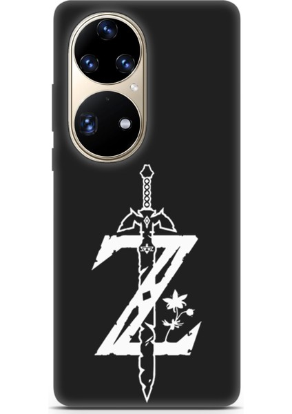Huawei P50 Pro Uyumlu Minima 8 Silicone Zelda Frp