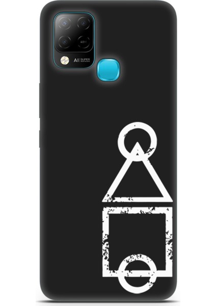 Infinix Hot 10T Uyumlu Minima 10 Silicone Squid Game