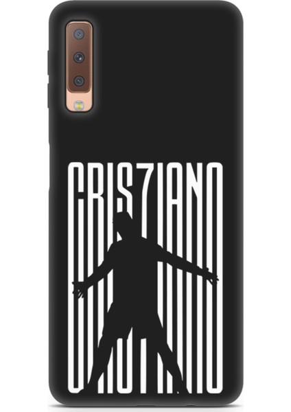 Samsung Galaxy A7 2018 Uyumlu Minima 6 Parlak Baskılı Ronaldo 7