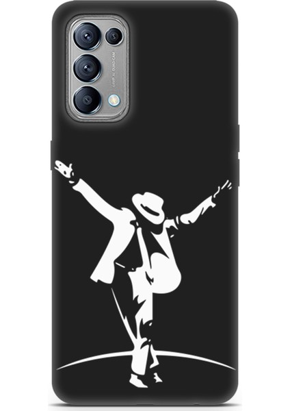 Oppo Reno5 Uyumlu Minima 5 Hd Baskı Moon Walker M.j.