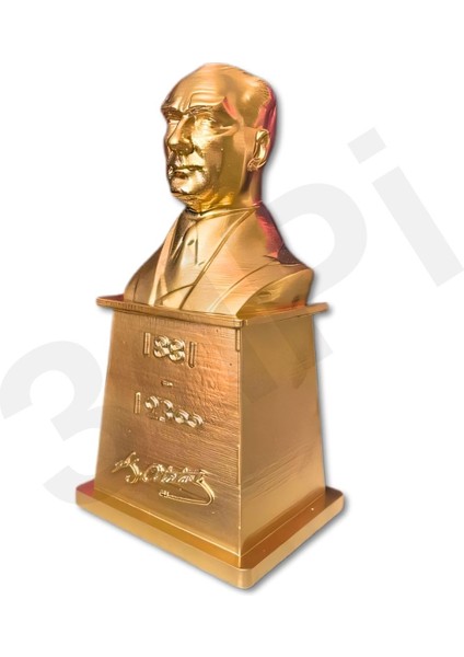 | Atatürk Büstü 15 cm - Altın Rengi fiyatları