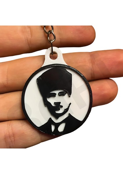 | Atatürk Silüeti Anahtarlık