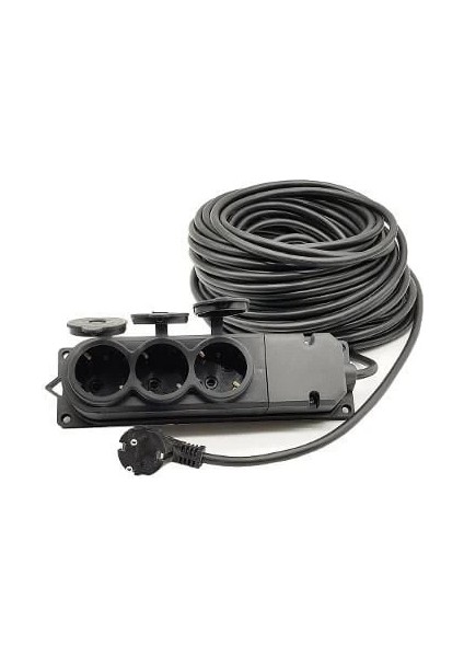 Topart 01560 30 Metre Grup Prizli Uzatma 3x2,5 Kablo