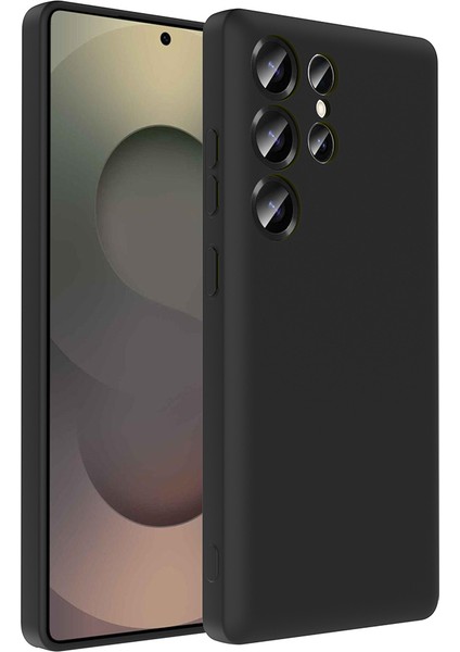 Samsung Galaxy S25 Ultra Kılıf Kamera Korumalı Kartlık Hazneli Vitra Kapak