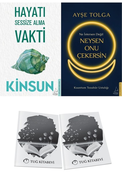 Hayatı Sessize Alma Vakti ve Ne Istersen Değil Neysen Onu Çekersin + Hediyeli