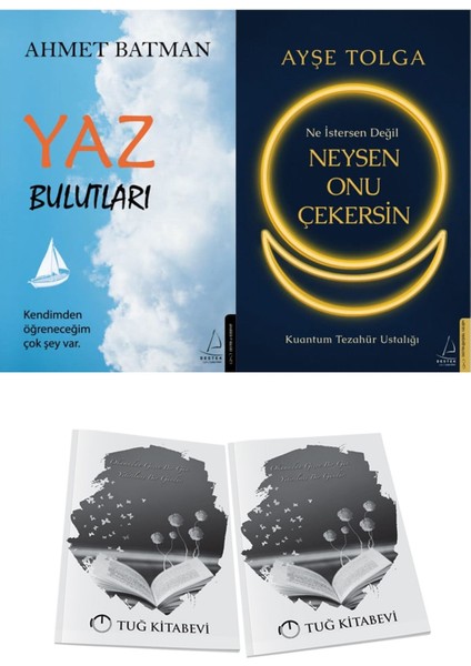 Yaz Bulutları ve Ne Istersen Değil Neysen Onu Çekersin + Hediyeli