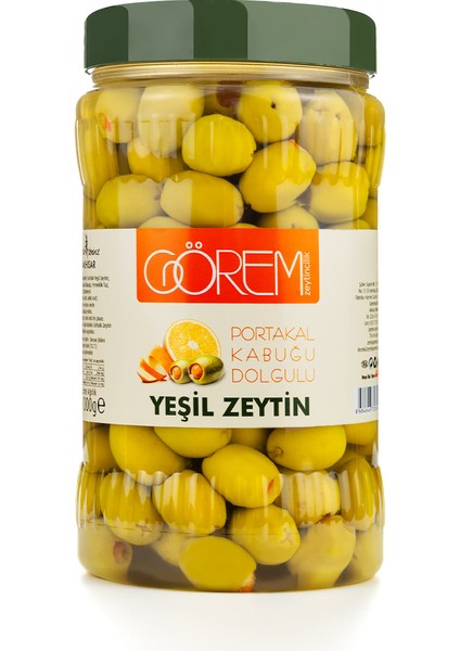 Portakal Kabuğu Dolgulu Yeşil Zeytin 1 kg fiyatları