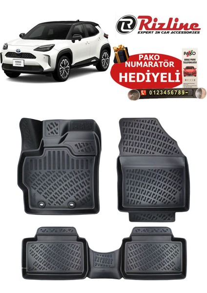 Toyota Yaris Cross 2022 Sonrası Havuzlu Paspas
