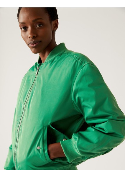 Relaxed Fit Bomber Ceket fiyatları