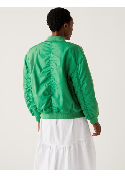 Relaxed Fit Bomber Ceket modelleri