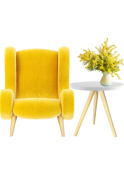 Ham (Boyasız) Konik 20 cm Ahşap Mobilya Ayağı – 3’lü (Puf, Berjer, Sehpa, Tabure – Bağlantı Aparatı Dahil)