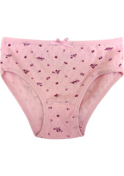 6'lı Kız Çocuk Jakarlı Desenli Külot