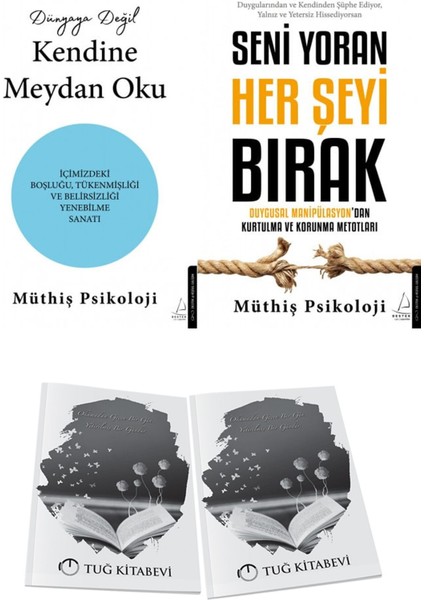 Dünyaya Değil Kendine Meydan Oku ve Seni Yoran Her Şeyi Bırak + Hediyeli