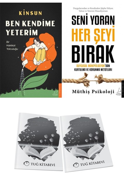 Ben Kendime Yeterim ve Seni Yoran Her Şeyi Bırak + Hediyeli