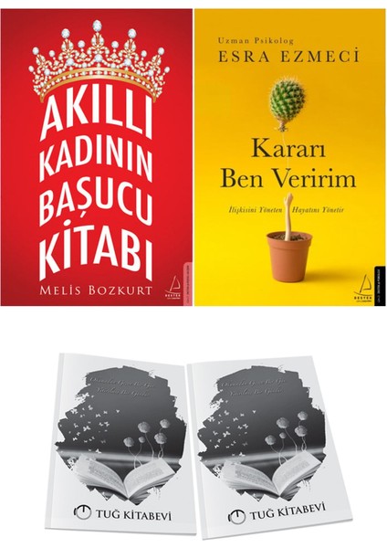 Akıllı Kadının Başucu Kitabı ve Kararı Ben Veririm + Hediyeli