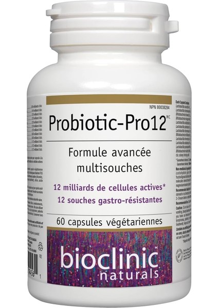 Probiotic Probiyotik 12 Billion Milliards 60VCAPS