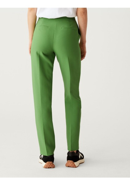 Fermuar Detaylı Straight Leg Pantolon fırsatları