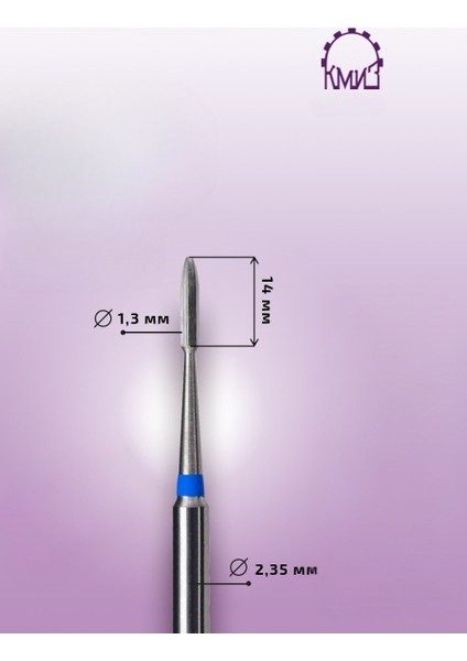 Manikür Emniyetli Silindir Törpü Ucu Mavi FBC-013CL6 fiyatları