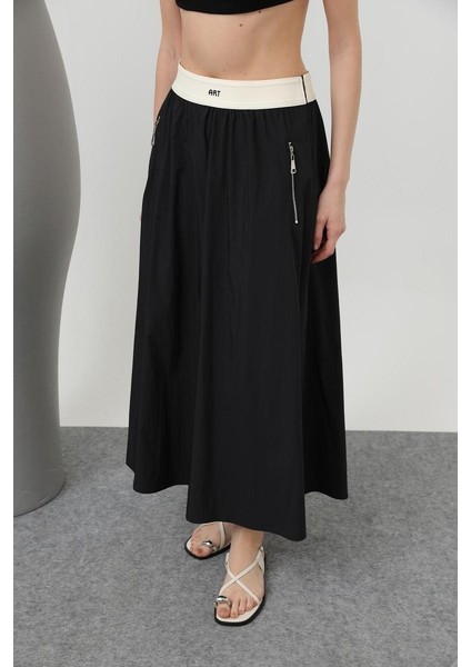 Kadın Lastik Nakış Detaylı Etek 32148ETK fiyatları