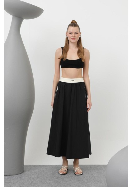 Kadın Lastik Nakış Detaylı Etek 32148ETK fırsatları