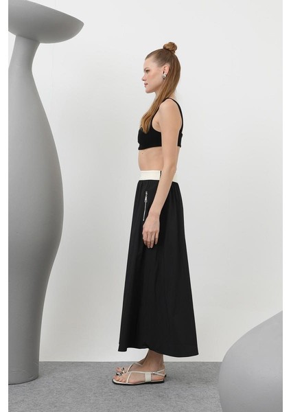 Kadın Lastik Nakış Detaylı Etek 32148ETK indirimleri