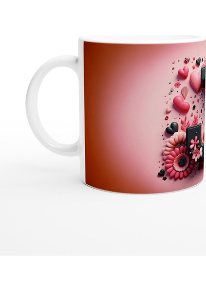 J Harfi Kontrast Detaylı Harfli Kupa Bardak fiyatları