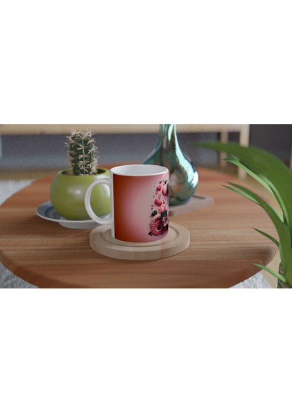 J Harfi Kontrast Detaylı Harfli Kupa Bardak fırsatları