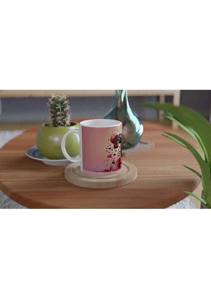 T Harfi Sanatsal Dokulu Kupa Bardak fırsatları