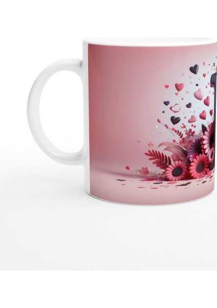 I Harfi Duru Tasarımlı Alfabe Kupa Bardak fiyatları