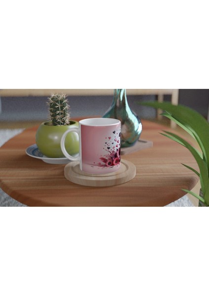 I Harfi Duru Tasarımlı Alfabe Kupa Bardak fırsatları