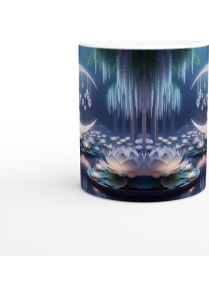 Yengeç Burcu Baskılı Kahve Kupası - Ay Işığında Zodyak Bahçesi Vs3 fiyatları