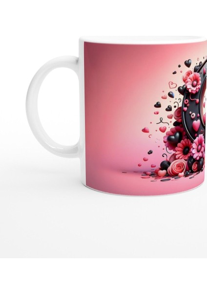 Q Harfi Renkli Desenli Kupa Bardak fiyatları