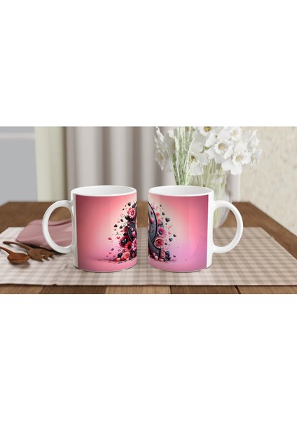 Q Harfi Renkli Desenli Kupa Bardak indirimleri