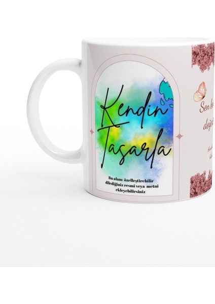 Sen Benim En Değerlimsin Baskılı Kupa Bardak modelleri