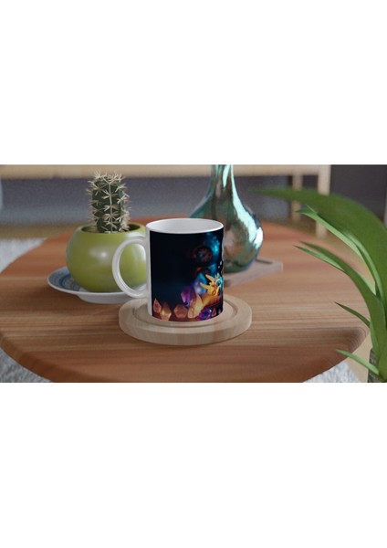 Rüya Ejderhası Fantastik Masal Temalı Çocuklara Özel Baskılı Kupa Bardak fırsatları