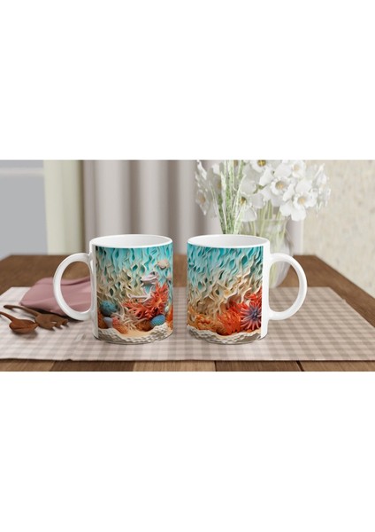 Mercan Dalgalarında Saklanan Güzellik Kupa Bardak indirimleri