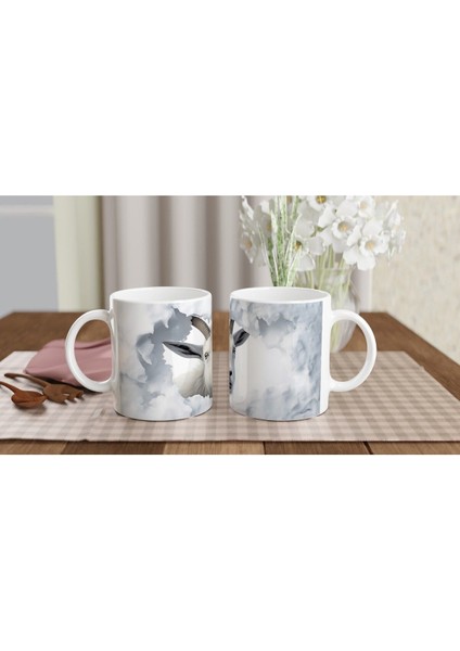 Duvarı Yarmış Dağ Keçisi Temalı Baskılı Kupa Bardak indirimleri